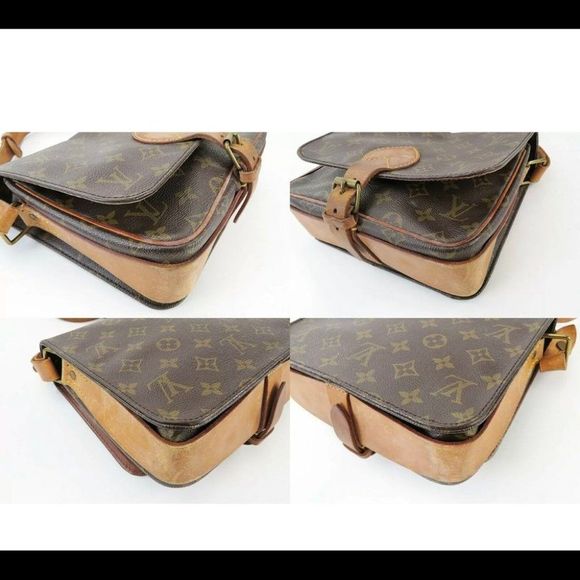 C2: 100% Authentic LOUIS VUITTON Cartouchiere MM Monogram Shoulder Bag Purse - Picture 6 of 13